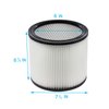 Extolife Replacement Filter Compatible with Shop-Vac 90350 90304 90333 Replacement fits most Wet/Dry Vacuum 5 Gallon and above (1)