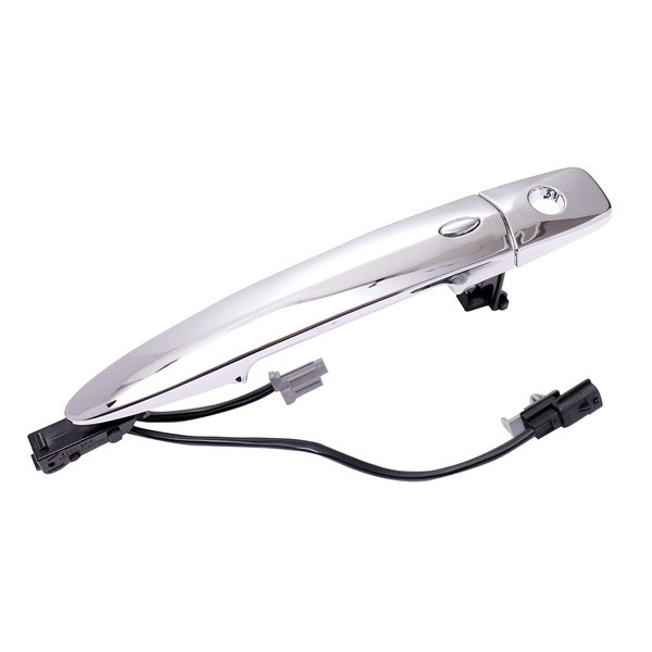 Lcyolada Front Left Driver Door Handle for Nissan Sentra 2013-2018,Nissan Murano Maxima 2009-2014, Nissan Leaf 2011-2017,806469N00A,Chrome