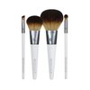 EcoTools On-The-Go Makeup Brush Kit, Travel-Friendly Brush Set, Mini-Size Makeup Tools for Powders, Blush, Bronzer, & Eyeshadows, Eco-Friendly, Synthetic Bristles, Cruelty-Free & Vegan, 5 Piece Set