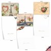 The Best Card Company 10 Assorted Thank You Notes Box Set 4 x 5.12 Inch with Envelopes (10 Designs, 1 Each) PARISIAN POSTCARDS: 10 Assorted Thank You Note Cards. M2355TYG