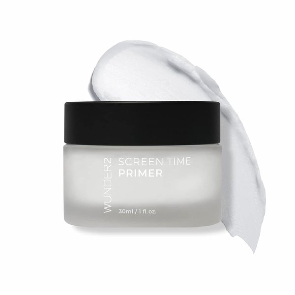 WUNDERBROW Screen Time Primer Makeup with Blue Light Protection,Vegan and Cruelty-Free
