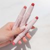 Wander Beauty Double Booked Lip Conditioner & Cream - OTW/In The Clear - Dual-Sided Cream Lipstick With Vitamin E and Shea Butter - Glossy Tinted Lip Balm For Dry Cracked Lips - 0.05 oz