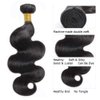 #1B Body Wave Bundles Natural Black Color Body Wave Human Hair Bundles 20 22 24 inch 3 Bundles Double Weft No Tangle Hair Extensions