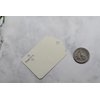 Personalized Baptism Tags with Thank You - 12pc (Cream)