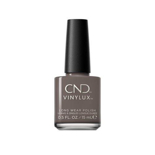 CND Vinylux Longwear Gray Nail Polish, Gel-like Shine & Chip Resistant Color, 0.5 Fl Oz