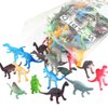 82 Piece Mini Dinosaur Toy Set for Dino Party Favor Supplies Birthday Cupcake Toppers - Assorted Vinyl Plastic Figure Toys for Kids Toddler Pinata Filler School Carnival Prize Bulk Goodie Bag Stuffers