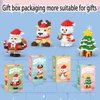 Hisgeru Christmas Building Blocks Tree Compatible with Lego Christmas Micro Blocks Stacking New Toys Holiday Present Box New Year Birthday Gifts for Kids 7 8 9 10 11 12 Years Old (Tree)