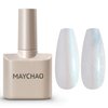 MAYCHAO 15ML Pearl Gel Nail Polish Pearlescent Shell Shimmer Mermaid Aurora Lilac Gel Polish Swirl Thread Effect Soak Off UV LED Lamp Curing for Nail Art Manicure Salon DIY at Home, 0.5 OZ