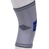Champion Elastic Knee Support Compression Sleeve, Gray, X-Small