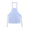 Jennice House Kids Aprons, Children's Artists Aprons Pure Cotton Gingham Aprons with Pocket and Adjustable Neck Strap, Painting Apron, Baby Chef Apron Party Aprons (Blue, S)