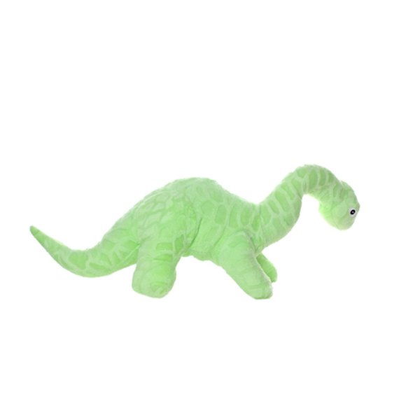 MIGHTY- Dinosaur Brachiosaurus - Squeaker - Multiple Layers. Made Durable, Strong & Tough. Interactive Play Dog Toy (Tug, Toss & Fetch). Machine Washable & Floats
