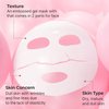 Torriden CELLMAZING Low Molecular Collagen Firming Gel Facial Sheet Mask, 4 Sheets |Wrinkle Improvement Benefits | Minimize Pores & Wrinkles | Intense Hydration, Cruelty Free