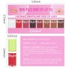 CAKAILA 8 Colors Lip Oil Lip Glaze, Big Brush Head Hydrating Lip Glow Oil, Shiny Transparent Lip Gloss Plumping, Smooth Glossy Finish Clear Tint Shiny Vegan, Moisturizing Non-Sticky Formula
