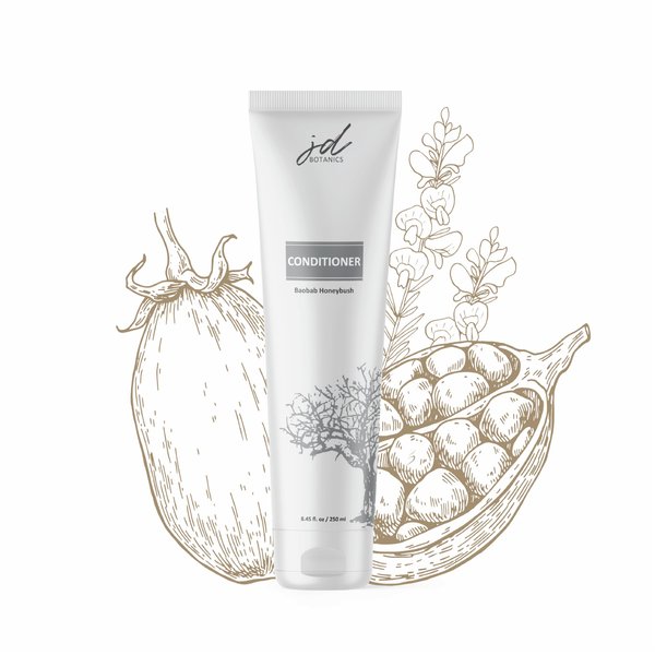 JDBotanics Baobab Honeybush Botanical Conditioner | 99% Natural Ingredients | Direct from South Africa, Amber
