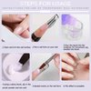 AIJIMEI Acrylic Powder Acrylic Nail Kit with Professional Liquid Monomer and Acrylic Nail Brush Cleaner,Acrylic Nail Tools Set Nail Extension Acrylic Nail System