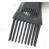 Black Universal Hair Dryer Comb Nozzle Plastic Hairdressing Salon Hair Dryer Blow Comb Attachment Hair Styling for Straightening Detangling Fine Curly Natural Hair Combs Styling Tools and Appliances