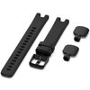 Compatible with Garmin Lily Bands for Women Men, Feminine Sport Silicone Replacement Bands Wristbands Bracelet Accessory Watch Straps for Garmin Lily Women‘s Smartwatch (Black)