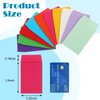 Geyee 500 Pcs Small Coin Envelopes Seed Envelopes Small Tip Envelopes for Cash Self Adhesive Mini Envelopes for Seeds Storage for Home Wedding Garden and Office(Black, 2.25 x 3.5 Inch)