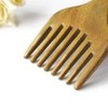 1 Pack Sandalwood Hair Pick Wide Tooth Hair Comb Hair Beard Pick Comb Wooden Hair Comb Afro Pick Lift Comb