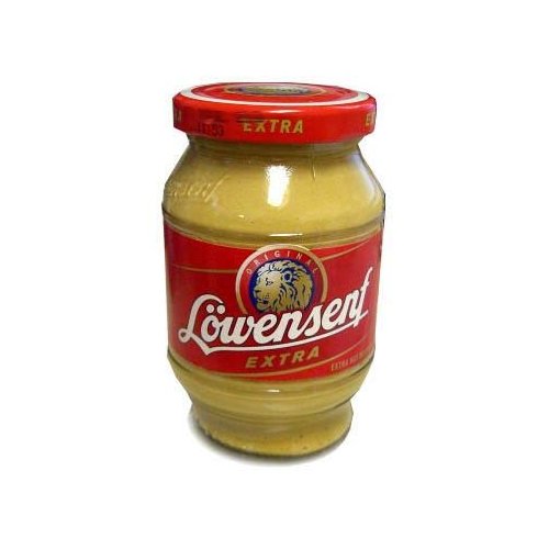 Loewensenf Extra Hot German Mustard, 9.3 oz.