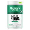 Physician's CHOICE Easy Mix Fiber for Digestive Health & Regularity - No Grit, Sugar Free, & Tasteless - Daily Prebiotic Soluble Fiber Powder Supplement for Women and Men - Unflavored - 5.7oz
