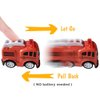 ZRCCOX Toddler Cars Toys for Kids Ages 3-5 Boys and Girls, 12-Pack Pull Back Cars Die-Cast Alloy Toy Cars Vehicle Set, Christmas Birthday Gifts Cars for Toddlers 1-3, fire truck toy