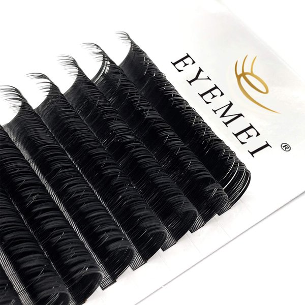 Eyelash Extensions Individual Lashes 0.18mm C Curl 15-20mm Mink Eyelash Extension Supplies Lash Extensions Professional Salon Use Black False Lashes Mink Lashes Extensions by EYEMEI (0.18-C-MIXED)