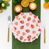 HFBOBP 50PCS Strawberry Paper Napkins 13 x 13 Inches Luncheon Napkins Cocktail Napkins Disposable Strawberry Theme Decorations for Kids Baby Shower,Birthday Party,Berry Theme Party Supplies