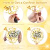 Gold Happy Birthday Party Balloons 18Pcs 12 Inch Metallic Birthday Latex Balloons Confetti Balloons Gold Birthday Decorations for Kids Boys Girls Women Men Birthday Anniversary Party Supplies
