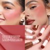 Blush Stick,Liquid Blush Stick,Silky Smooth Creamy Formula,Lightweight Blendable Blush Rouge Stick,Naturally Sculpted Look Professional Beauty Makeup Blush (01/02)