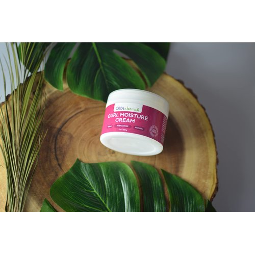 OBIA Naturals Curl Moisture Cream, Light-Weight Leave-In Conditioner, 8oz