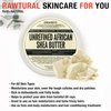 Sheanefit Raw Unrefined African Shea Butter, Natural Body Butter, Soft & Smooth Daily Moisturizer For Face & Body Ivory 8oz (Pack of 1)