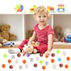 42 Pack Sport Party Favors, Mini Fidget Spinner Sport Ball Toys for Kids Fidget Toys Soccer Baseball for Kids 6-8 8-12 Goodie Bag Stuffers Christmas Birthday Gifts Treasure Box Classroom Prizes
