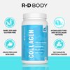 R&D Body Natural Hydrolyzed Collagen Supplement - Grass-Fed Type I & III Peptides, Gluten-Free, Unflavored, Supports Skin, Hair, Nails, Joints - 28 Servings