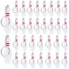 32 Pieces Bowling Pin Keychains for Kids Sport Keychain Backpack Keychains Bowling Party Favors for Team Sports Souvenir Victory Parties Gifts
