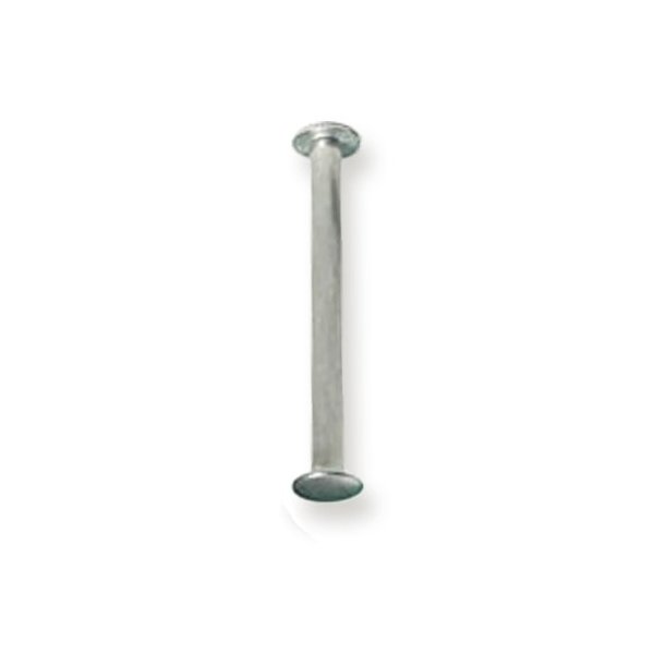 TRUBIND Chicago Screw and Post Sets - 2 1/4 inch Post Length - 3/16 inch Post Diameter -Silver Aluminum Hardware Fasteners - 100 Screws with 100 Posts for Binding, Albums, Scrapbooks - (100 Sets/Bx)