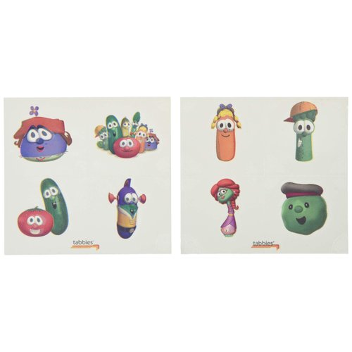 VeggieTale Temporary Tattoos