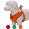 Blueberry Pet 4 Colors Better Basic Dog Harness Vest, Orange Fusion, Chest Girth 17" - 21"