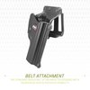 Fobus BS2BH Concealed Carry OWB Belt Holster for Bersa Firestorm .380, Thunder .380 CC Combat and Plus Series, Right Handed