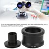 Lens Adapter, 23.2mm Microscope T Mount Tube T2 Mount Camera Adapter for Sony E Mount Camera, M42x0.75 Interface, for Biological Microscope