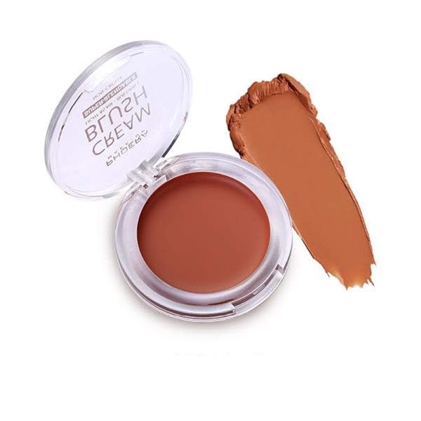 PHOERA Makeup Face Cheek Blush Cream Matte Blusher Super blend-able Sweat-Resistant Pressed Foundation Non_Greasy Palette (105 DUSK)