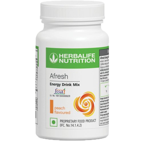 Herbalife Afresh Energy Drink Mix - 50 Gram (Peach)