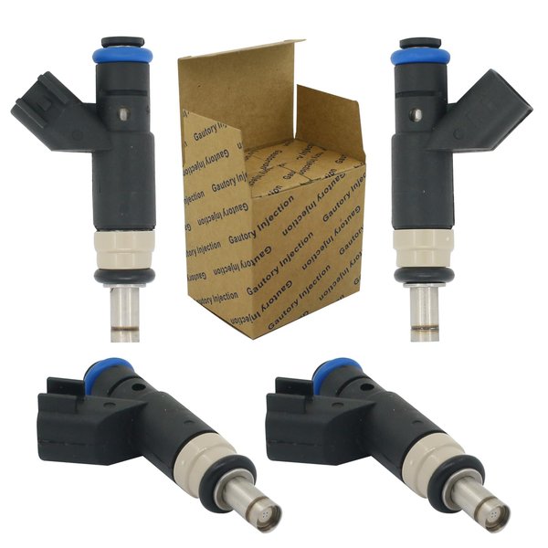 Fuel Injectors Compatible with Dodge Avenger 2008-2013 Caliber 2007-2012 Journey 2009-2013, Chrysler 200 2011-2013 Sebring 2007-2010, Jeep Compass 2007-2013 Patriot 2007-2013 Replaces 4891577AC 4 Pcs