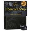 O Naturals Activated Charcoal Soap Bar for Men and Women - Detoxifying, Moisturizing, and Vegan - 4 oz