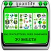 OriniPlay 300 PCS Green Alien Theme Tattoos Temporary Stickers Suitable for Outer UFO Space Alien Themed Birthday Party Supplies Decor Goodie Bag Stuffers (30 Sheets)