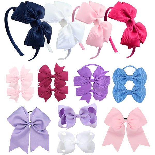 Cute Candy Color Hair Clips and Accessories for Girls, Toddlers, and Teens