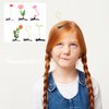 Framendino, 56 Pack Funny Bean Sprout Hair Clips Plant Hairpins Grass Barrette for Christmas Decoration