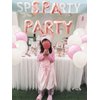 LaVenty 13 PCS Spa Party Balloons Spa Party Decoration Nail Polish Banner Spa Party Banner Spa Theme Birthday Party Salon Party Decoration Makeup Party Decoration