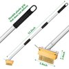 ROSTIUTE Paver Weed Removal Tool, Patio Sidewalk Weed Crack Remover Puller for Pavers, Crack and Paver Deck Crevice Weeder Cleaning Weeding Tool
