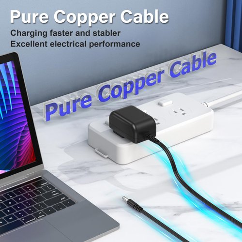 Power Cord for Remington Shaver PG525 PG6025 MB2500 PG6135 PG6060 Charger UL Listed AC Adapter for Remington Beard Trimmer PG6015 Replacement Extra Long Charging Cord